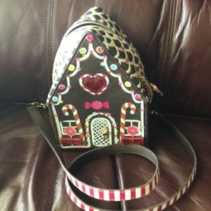 Betsey Johnson Gingerbread House purse
